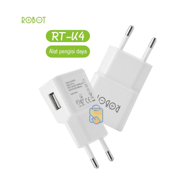 Robot Travel Charger Head Robot Travel Charger Travel Charger Head Charger Adapter Charger Batok Cha