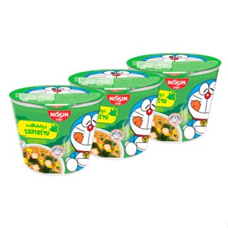 นิสชินมินิคัพรสสาหร่าย CUP 40ก.X3NISSIN MINISEAWEED 40G.X3