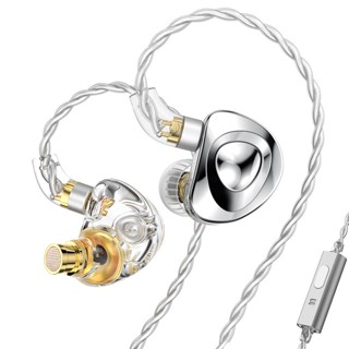 หูฟังอินเอียร์ TRN MT4 2DD อินเอียร์ เสียงเบส ประสิทธิภาพสูง ไดนามิกคู่ HiFi IEM DJ สําหรับวิ่ง เล่นกีฬา