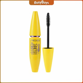 B.B. Shedoes มาสคาร่า สูตรกันน้ำ สีดำ โคลอสซอล ติดทนนาน Mascara