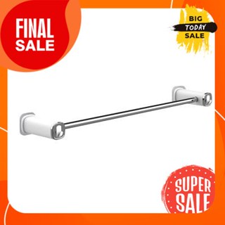 ราวแขวนผ้าเดี่ยว 60 ซม. KASSA รุ่น KS-60102 สีขาวSingle Towel Bar 60 cm. Model KS-60102 White