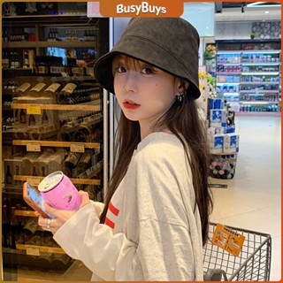 B.B. หมวกบักเก็ต Fashion ปีกแคบ หมวกมินิมอล Bucket Hats