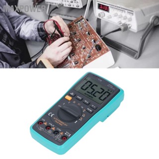 Maxpower เครื่องวัดมัลติมิเตอร์แบบดิจิตอล Voltmeter Volt Multi Meter 6000 Counts for Battery 17B