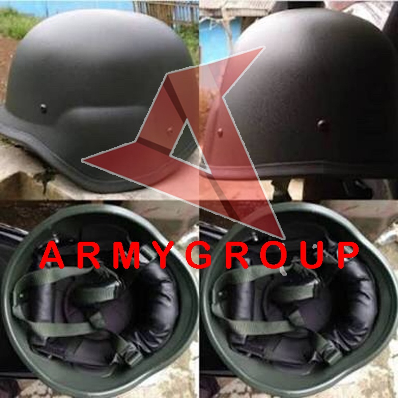 HIJAU 3 in 1 PASGT Helmet/MASH 2000 Tactical Helmet Trainer/Black Green 04F