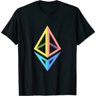 Mens T-Shirts all-match casual  Ethereum Logo ETH Coin Crypto Bitcoin Trader Miner Gift Best ETH 925768_05