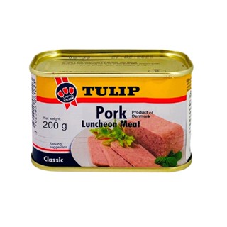 ทิวลิป PORK เนื้อหมูบด 200กรัมTULIPLONCHEON MEAT 200G.