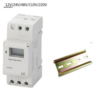 ✿ Thc15a รีเลย์ตั้งเวลาดิจิทัล DC48V 12V 24V 110V 220V