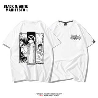 Slam Dunk Street Wear t-Shirt Mitsui Shou Printed Peripheral Clothes Youth Basketball Casual Short-Sleeved Men_09