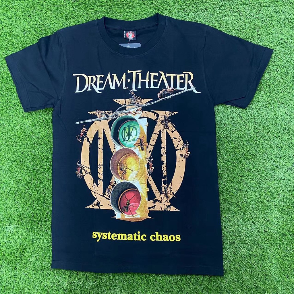 Dream Theater Systematic Chaos Metropolis Shirts Rockers T-Shirt # Guitar Search F310 Sil Khannaz ButterFingers Cro_02