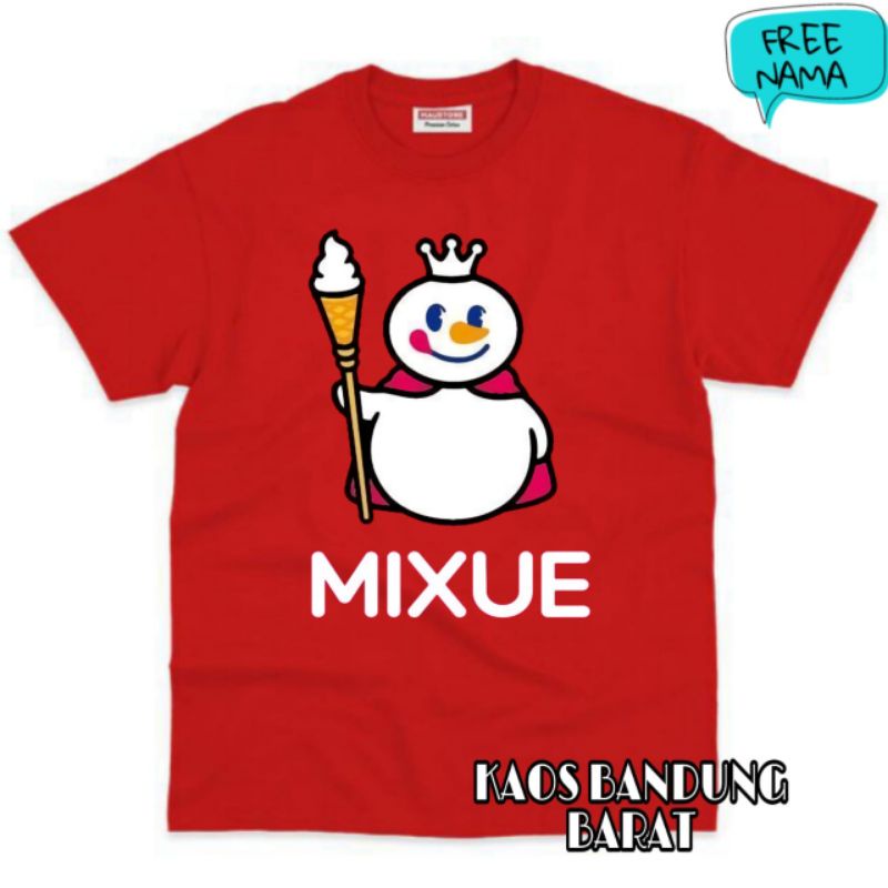 เสื้อยืด พิมพ์ลายเกมไอศกรีม MIXUE Roblox สําหรับเด็ก_04