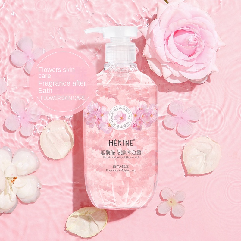 Cherry Blossom Petal บอดี้วอช น้ําหอม ทําความสะอาดผิวกายอย่างล้ําลึก ให้ความชุ่มชื้น ติดทนนาน สําหรับผู้ชาย และผู้หญิง
