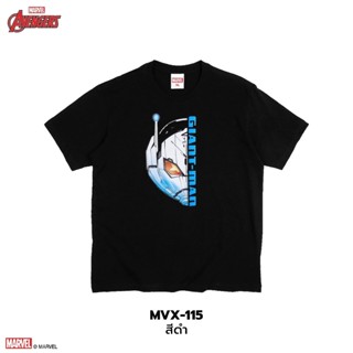 Power 7 Shop เสื้อยืดการ์ตูน มาร์เวล ANT-MAN ลิขสิทธ์แท้ MARVEL COMICS  T-SHIRTS (MVX-115)