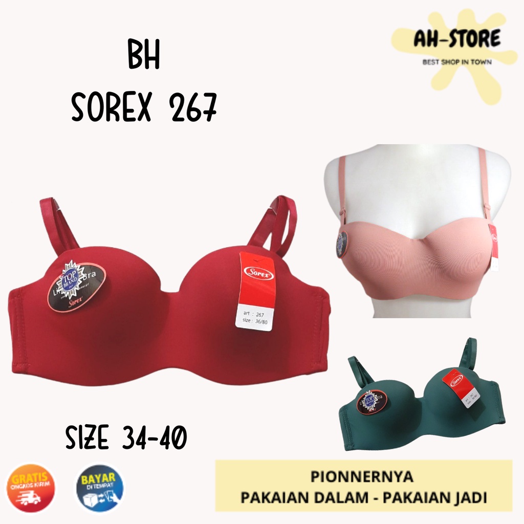 Sorex 267 BH / Thin Foam Wire Bra Size 34-40 CUP A / ชุดชั้นในสตรี - ANITA