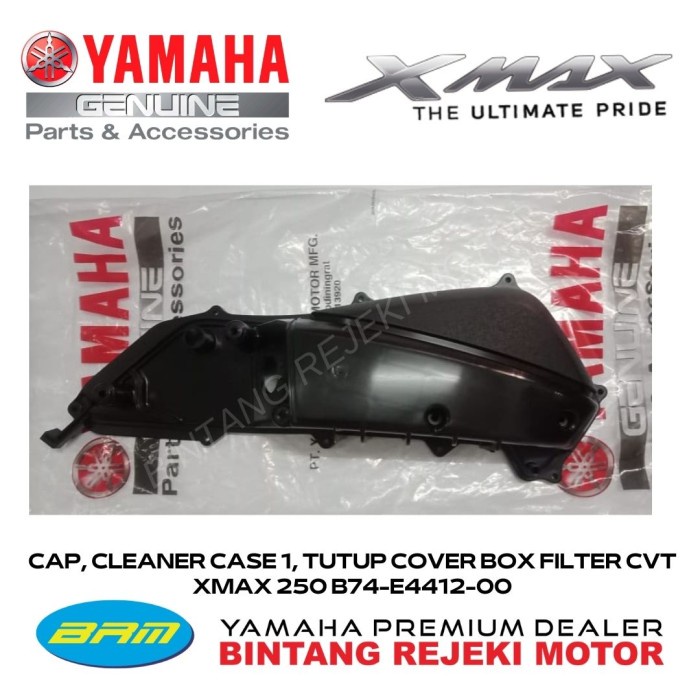 YAMAHA CAP, CLEANER CASE 1, COVER BOX FILTER CVT XMAX 250 B74-E4412-00