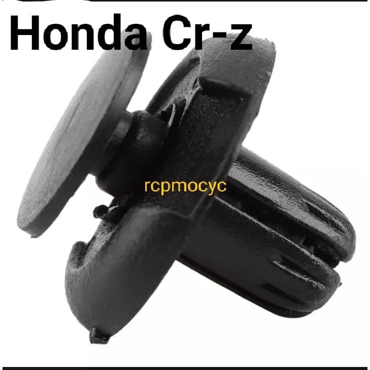 หมุดยึด กิ๊บล็อค หมุด กันชนหน้า ซุ้มล้อ บังโคลน   สำหรับ Honda Cr-z ขนาดรู8มม.