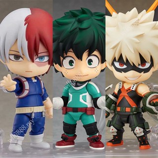 โมเดลฟิกเกอร์ อนิเมะ Nendoroid My Hero Academia Izuku 686 Bakugou 705 Todoroki 1112