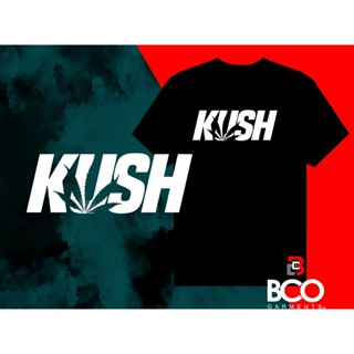 เสื้อวินเทจชาย - Kush tshirt พิมพ์ไวนิล