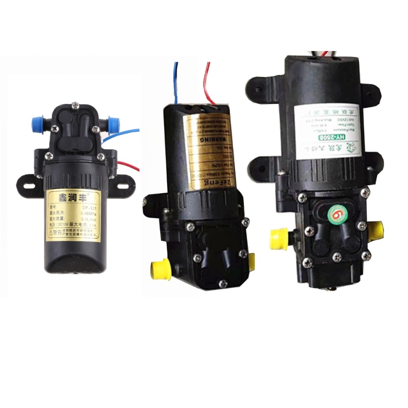 YU DC12V 3.5L/Min การดูดต่ําไฟฟ้ากําจัดการถ่ายโอนน้ําปั๊มยูทิลิตี้ไฟฟ้า