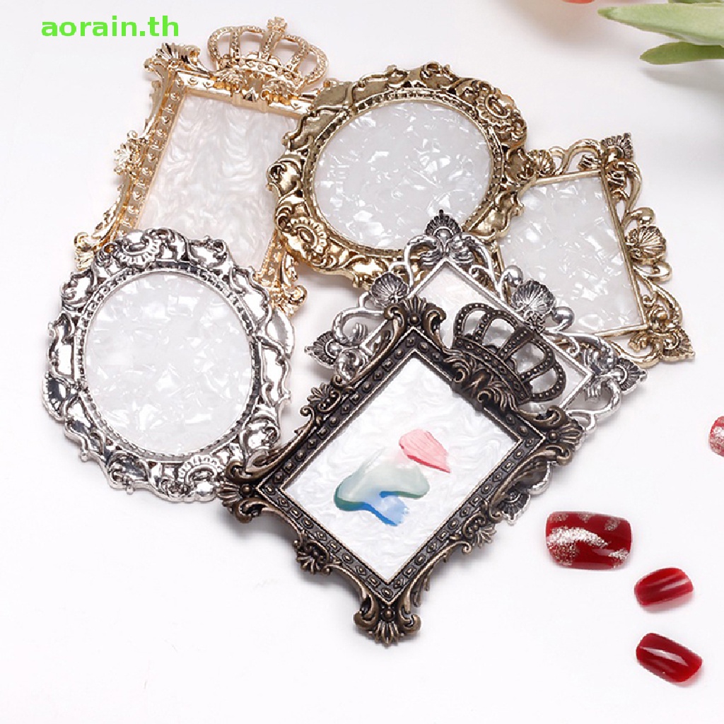 # Aorain.th # กรอบโชว์ยาทาเล็บ สไตล์เรโทร สําหรับตกแต่งเล็บ 1 ชิ้น