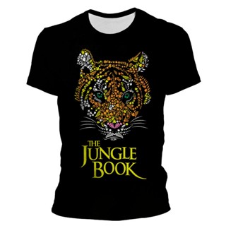 HD Disney The Jungle Book Men T-Shirt All Over Print Fashion Summer Short Sleeve Women T Shirts Casual Streetwear T_03