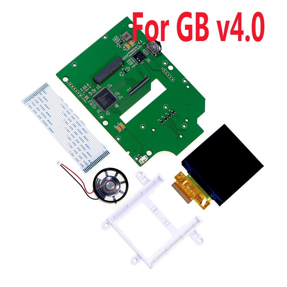 ชุดปรับแต่งหน้าจอ lcd 2.45 นิ้ว สําหรับ GB v4.0 Nintendo Gameboy GB DMG