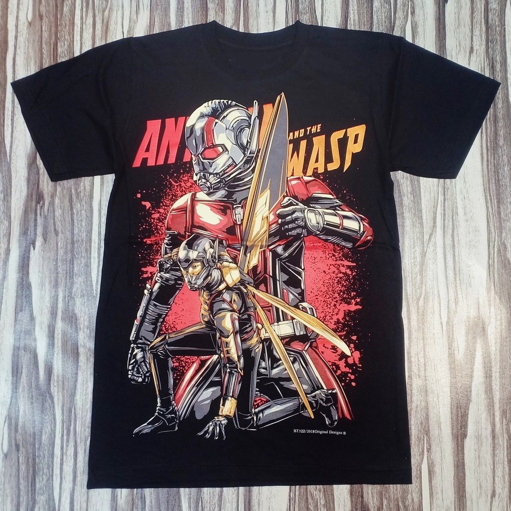 【HD printing】ANT MAN AND THE WASP MARVEL UNIVERSE HERO MOVIE COLLECTION ORIGINAL 100% COTTON T-SHIRT_11