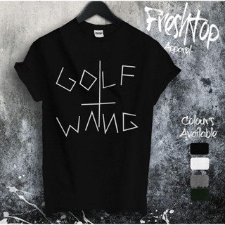 Lint9 {พร้อมส่ง เสื้อยืดผ้าฝ้าย 100% พิมพ์ลาย Golf Wang Tyler Creator Wolf Donuts Huf Ofwgkta Odd Future Dope Swag โอเวอ