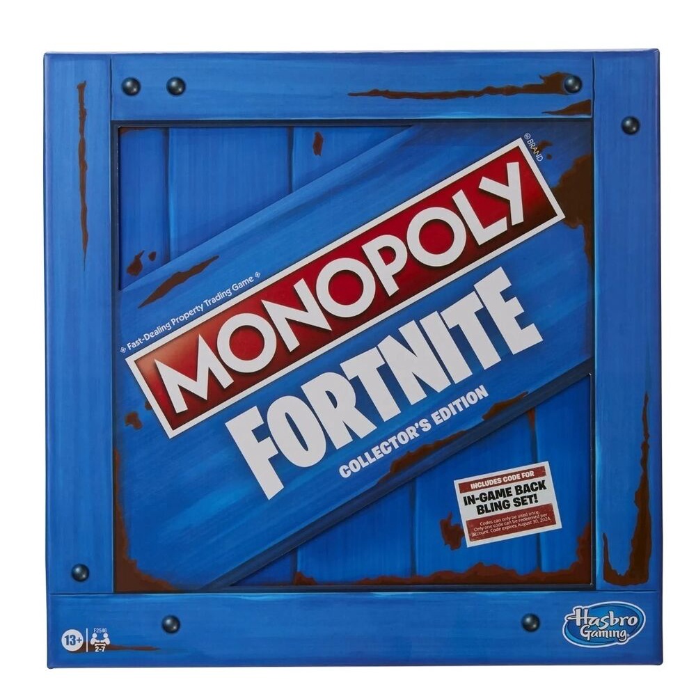 Hasbro Gaming MONOPOLY FORTNITE เกมกระดาน สําหรับเก็บสะสม
