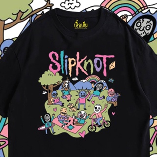 👕 (🔥เสื้อเฮีย🔥) เสื้อ Slipnot น่ารักๆ ผ้า Cotton 100 % ผ้าSOFT  ระวังร้านจีน