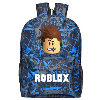 Roblox กระเป๋าเป้สะพายหลัง กระเป๋านักเรียน กระเป๋าถือ กระเป๋าหนังสือ สําหรับเด็ก