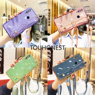 เคส Samsung Galaxy S22 Ultra เคส Samsung S23 Ultra เคส Samsung S20 FE เคส Samsung S23 Plus Case Samsung A50 Case Samsung A20 Case Samsung A30 Case Cute TPU 6D Wrist Strap With Rope Soft Phone Cassing Cover Case โทรศัพท์มือถือ แบบนิ่ม ลายน่ารัก