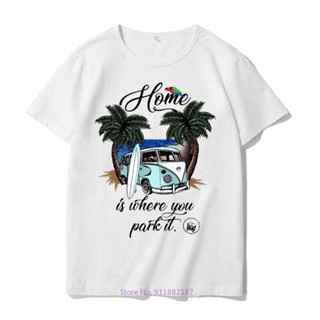 Lyzh เสื้อยืดลําลอง แขนสั้น คอกลม พิมพ์ลาย Surf Bus Surfing Pin Samba T1 T2 T3 เหมาะกับฤดูร้อน สําหรับผู้ชาย