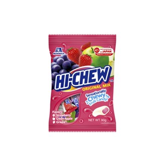 โมรินากะไฮชิว 90ก.MORINAGA ออริจินัล มิกซ์HI-CHEW ORIGINAL MIX90G.