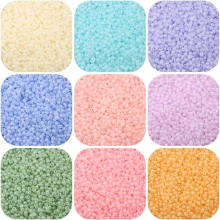 ลูกปัดแก้ว ขนาด 3 มม. 4 มม. สําหรับทําเครื่องประดับ DIY