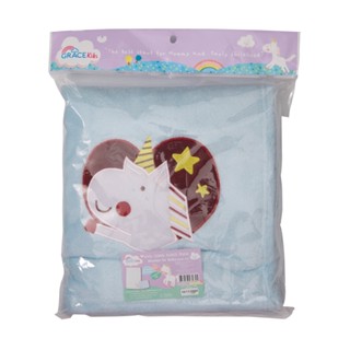 เกรซคิดส์ ผ้าห่มCORAL FLEECEปักลายGRACE KIDS BABY BLANKET