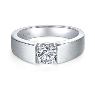 2ct moissanite diamond silver Rings/ pre-order แหวนเพชรโมอิส สีเงิน / พรีออเดอร์