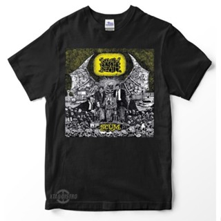 เสื้อยืด พิมพ์ลายวง napalm death Scum พรีเมี่ยม