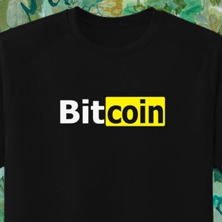 Bitcoin Inspired Tees - cotton blend black shirt_05