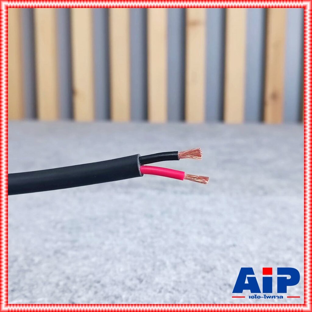 เมตรละ V-LINE 02N25 สายลำโพง 2x2.5 V Line 2ไส้ ขนาด2.5sq.mm. สายV-LINE สายลำโพง VLINE VL S 02 N 25 S 02N25 เอไอ-ไพศาล