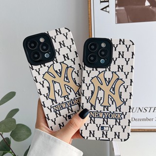 เคสโทรศัพท์มือถือแบบนิ่ม ผิวด้าน กันกระแทก กันรอยกล้อง ลาย Newyork แฟชั่น สําหรับ iPhone 13 14 Pro Max 11 12 7 8 Plus X XS Max XR SE 2020