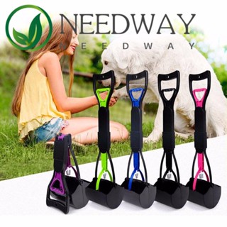 Needway สกู๊ปเปอร์ แบบพับได้ ทนทาน สําหรับสัตว์เลี้ยง สุนัข แมว