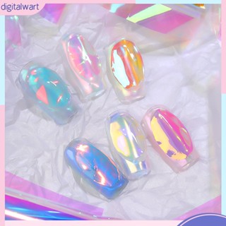 [DG] สติกเกอร์ติดเล็บ ปลอดภัย แวววาว ไร้รสนิยม มืออาชีพ ตกแต่งเล็บ สําหรับเด็กผู้หญิง