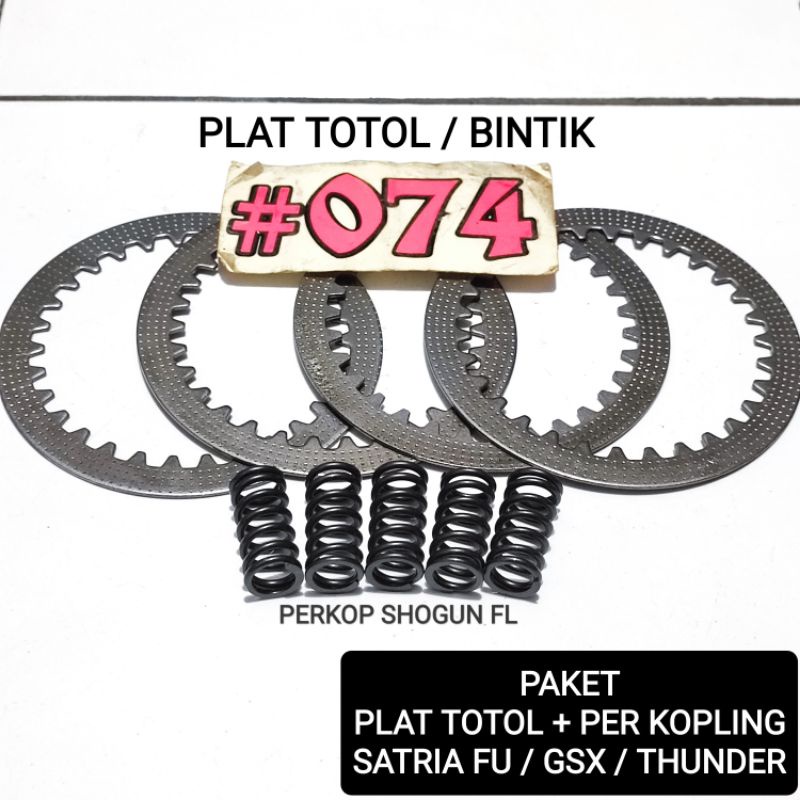 SATRIA FU TOTOL PLATE SATRIA FU SPOT CLUTCH PLP SATRIA FU GSX STANDARD CLUTCH SPRING RACING Flavour 