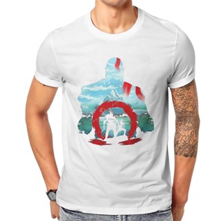 God Of War Kratos Sky Printed T-Shirt Harajuku Style Street Fashion Summer For Men_02