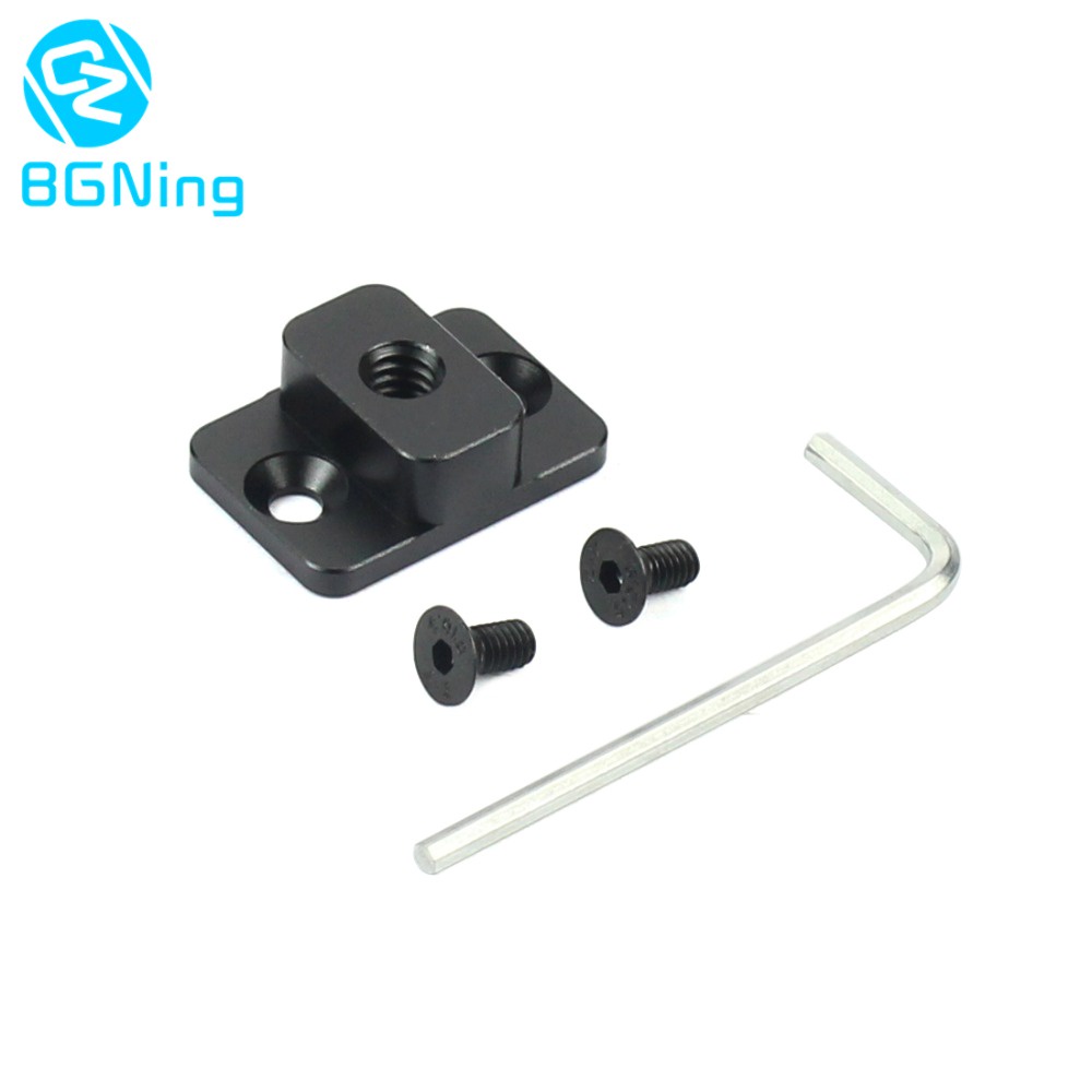 Bgning กล้อง Video Monitor แผ่นยึดสําหรับ DJI Ronin S เปลี่ยน Mount M4 ถึง 1/4 "อะแดปเตอร์สกรูขยายพอร์ตสําหรับ Monitor Magic Arm