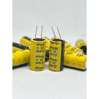 1800uf 25V Electrolytic Capacitor 1800uf ตัวเก็บประจุ อิเล็คโตไลท์