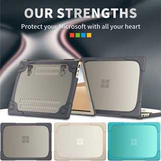 เคสแล็ปท็อป แบบแข็ง กันกระแทก พร้อมขาตั้ง สําหรับ Microsoft Surface Laptop Go 12.4 นิ้ว 1943
