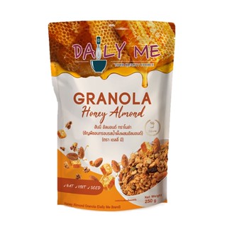 เดลลี่มีกราโนล่ารสน้ำผึ้งอัลมอนด์ ME 250 ก.DAILYHONEY ALMOND GRANOLA250G.