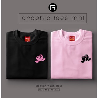 Graphic Tees MNL GTM ANGAT BUHAY Leni Robredo Rose Customized Shirt Unisex T-shirt for Women and Men_02