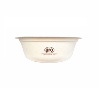 เอโร่ 600 ขนาด ชามไบโอชานอ้อย มล.x 50ชิ้นaro BioCane Bowl600 mlx 50 pcs